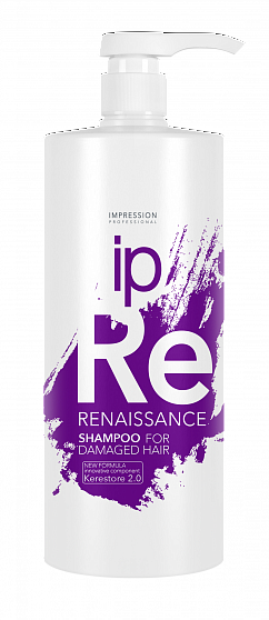 Восстанавливающий шампунь для поврежденных волос RENAISSANCE 1000 мл