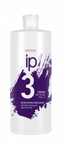 Проявляющая эмульсия Impression Professional Oxid 3 % (10 Volume) 900 мл